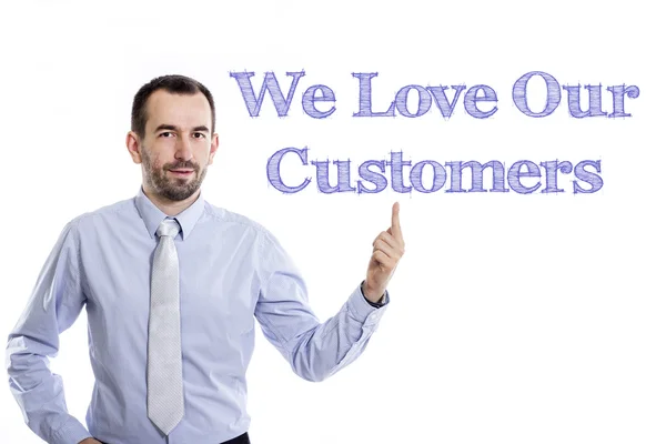 Αγαπάμε τους πελάτες μας — Φωτογραφία Αρχείου