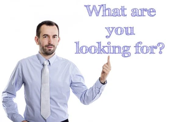O que você está procurando ? — Fotografia de Stock