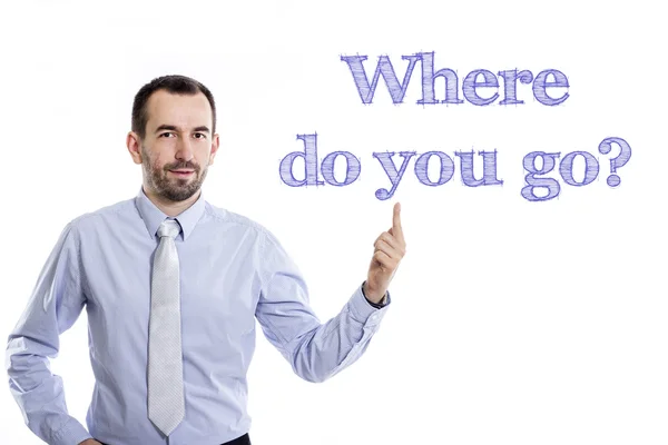 Where do you go? — Stock Photo, Image