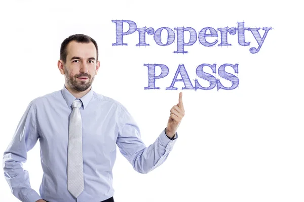 Proprietà PASS — Foto Stock