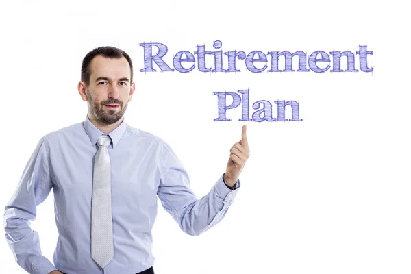 Penzijní plán — Stock fotografie