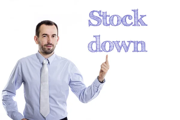 Voorraad naar beneden — Stockfoto