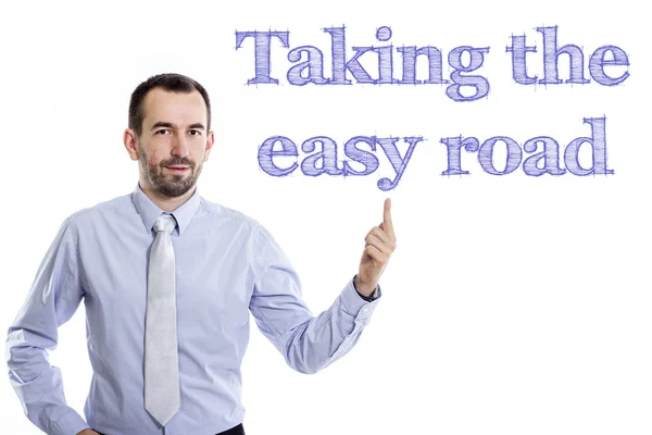 Taking the easy road — Stock Photo, Image