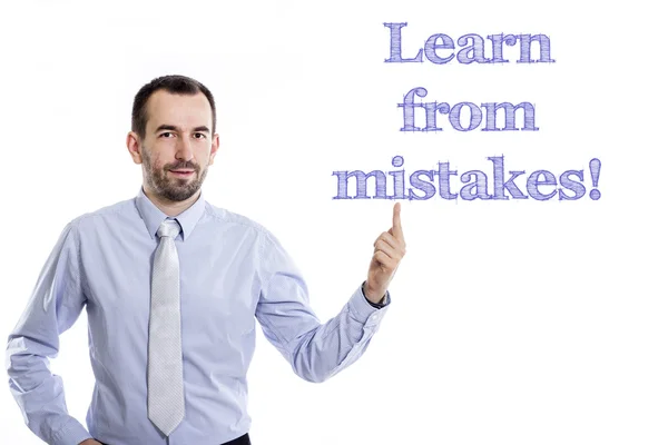 Learn from mistakes! — Stock Photo, Image