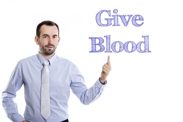 Dê sangue — Fotografia de Stock