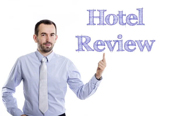 Hotel Review — Fotografie, imagine de stoc