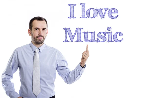 Adoro música. — Fotografia de Stock