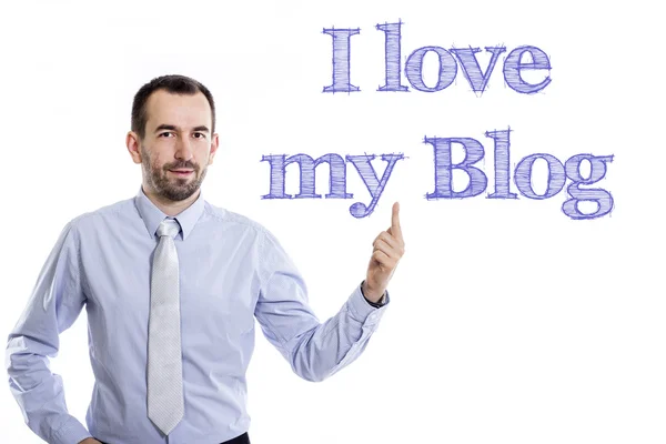 Me encanta mi blog — Foto de Stock