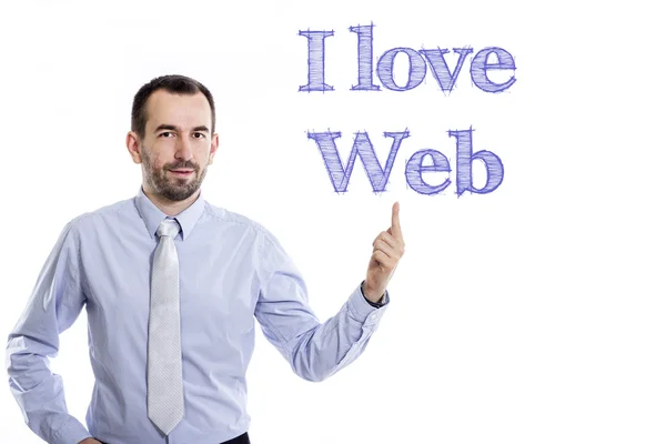 I love web — Stock Photo, Image
