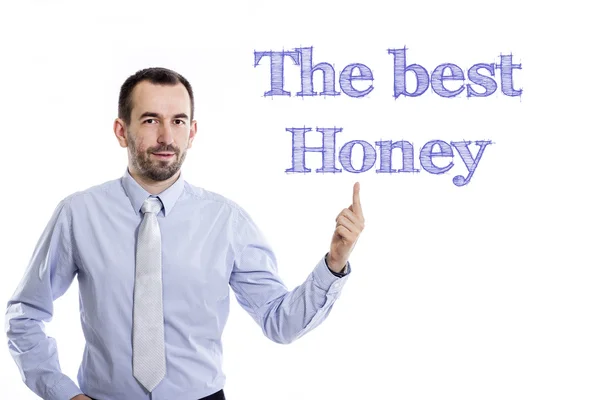 최고의 벌 꿀 — 스톡 사진