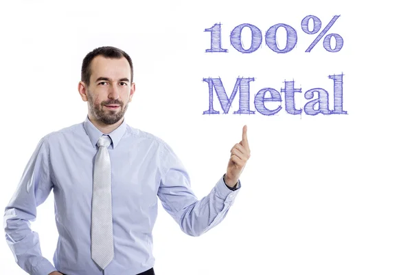 100% de metal — Fotografia de Stock