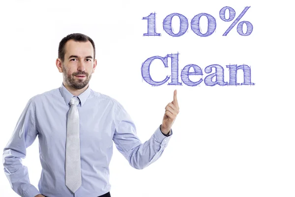 100% czyste — Zdjęcie stockowe