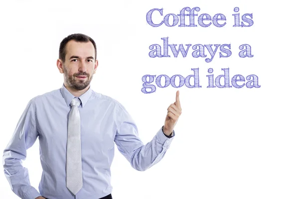 Кава завжди хороша ідея — стокове фото