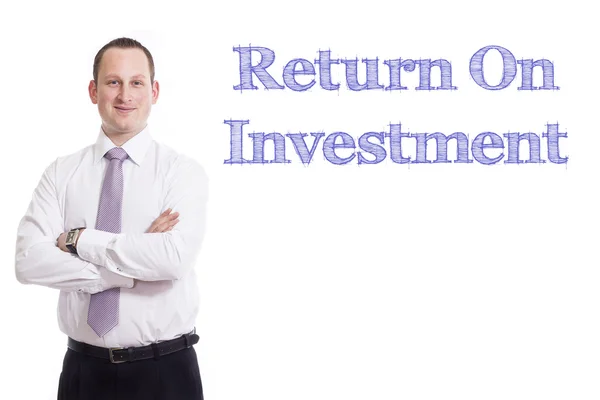Návratnosti investic Roi — Stock fotografie