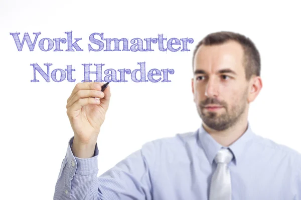 Trabalhar mais inteligente não é mais difícil — Fotografia de Stock