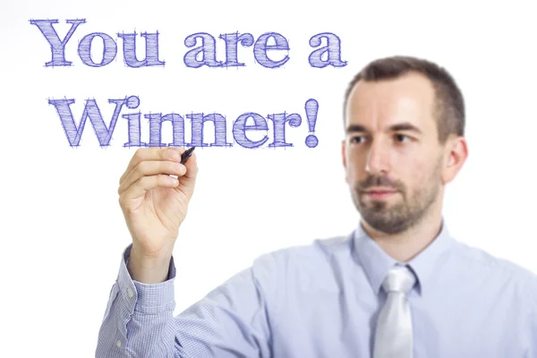 Jste vítěz! — Stock fotografie
