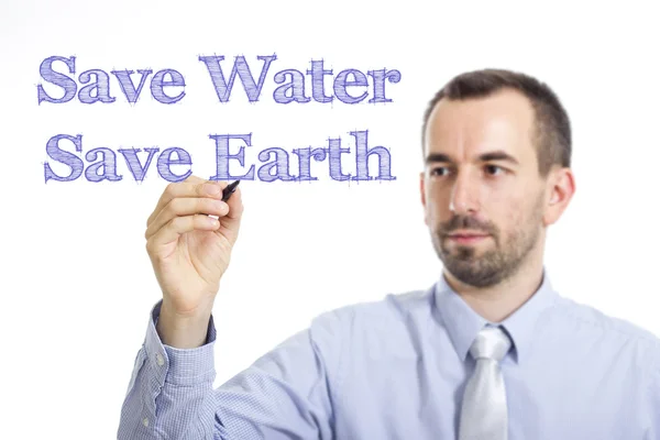 Save Water Save Earth — Stock Photo, Image