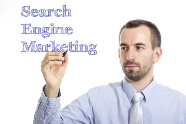 Marketing de motores de búsqueda SEM — Foto de Stock