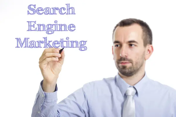 Marketing de motores de búsqueda SEM — Foto de Stock