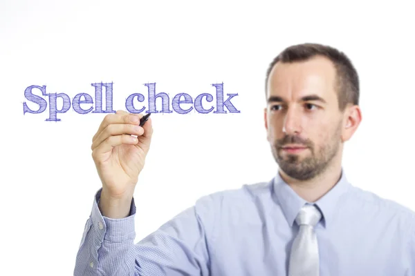Spell check — Stock Photo, Image