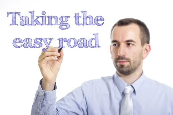 Taking the easy road — Stock Photo, Image