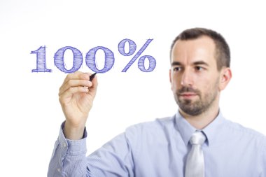 Yüzde yüz.