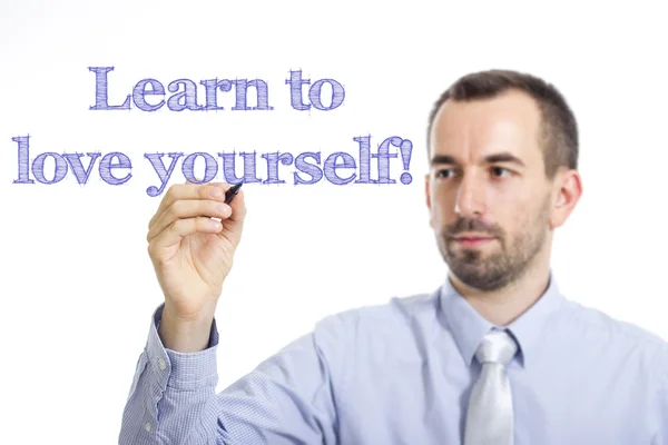 Aprender a amar a si mesmo ! — Fotografia de Stock