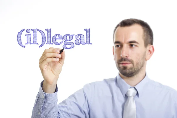 (il)legal — Foto de Stock