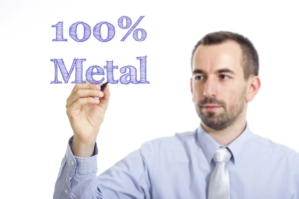 100% de metal — Fotografia de Stock