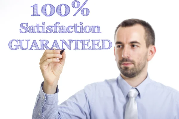 100% Satisfação GARANTIDA — Fotografia de Stock