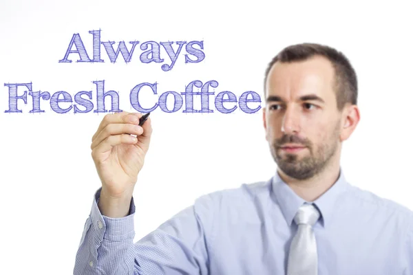 Всегда свежий кофе — стоковое фото