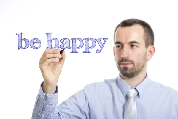 Sê feliz — Fotografia de Stock