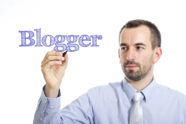 Bloguero — Foto de Stock