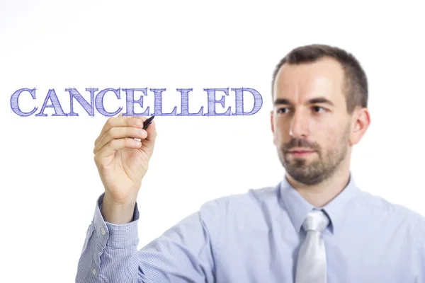 CANCELLED — Stock Photo, Image