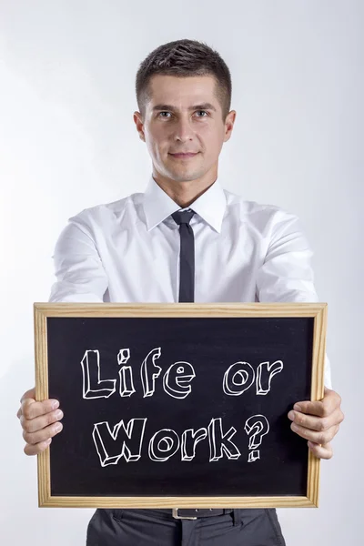Ζωή ή εργασία? — Φωτογραφία Αρχείου