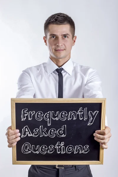 Veelgestelde vragen — Stockfoto