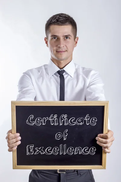 Certificate of Excellence — Stock Photo, Image