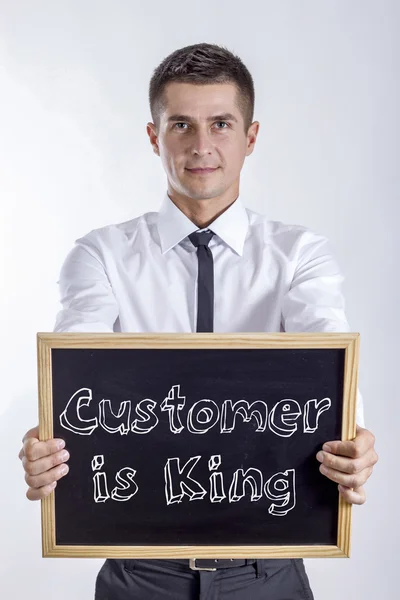 Klient jest królem — Zdjęcie stockowe