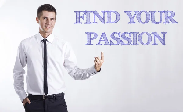 FIND YOUR PASSION — Stock Photo, Image