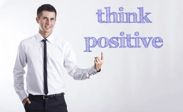 Pense positivo — Fotografia de Stock