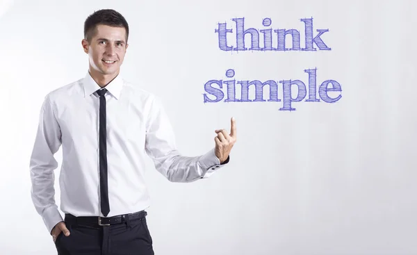 Pensar simple — Foto de Stock