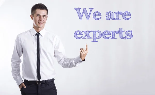 Somos especialistas. — Fotografia de Stock