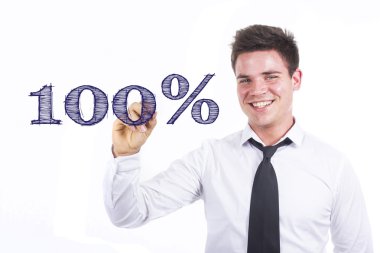 Yüzde yüz.