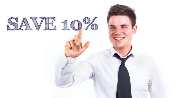 SAVE 10% — Stockfoto