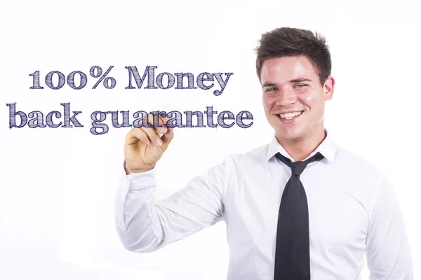 100 %-os pénz visszafizetési garancia — Stock Fotó