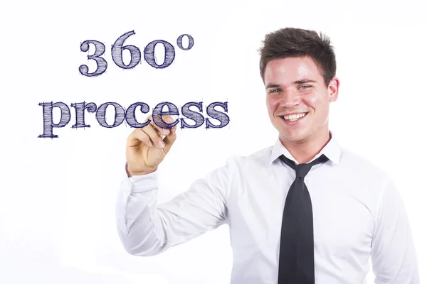 360 градусів процес — стокове фото