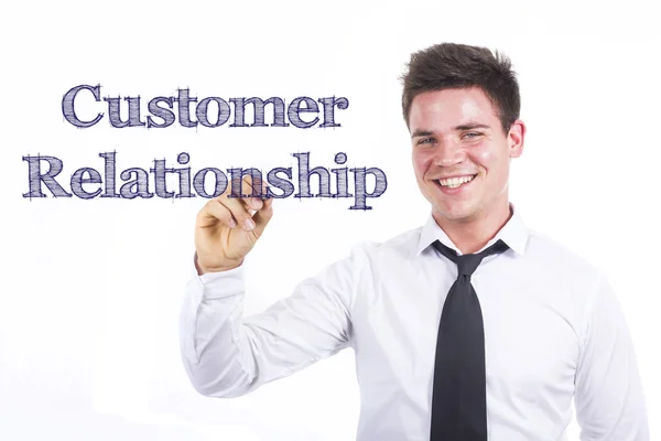 Relacionamento com o cliente — Fotografia de Stock