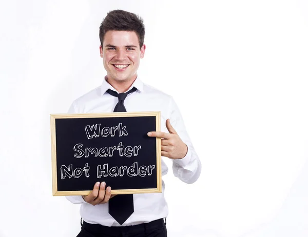 Arbeit nicht härter, sondern intelligenter — Stockfoto