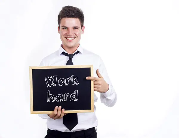 Werk hard. — Stockfoto