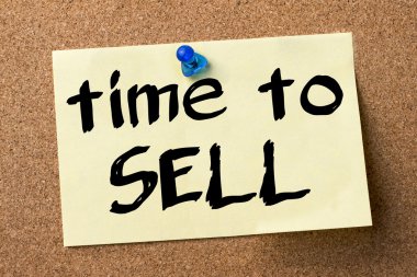 Zaman satmak - yapışkanlı etiket bulletin board tutturulmuş